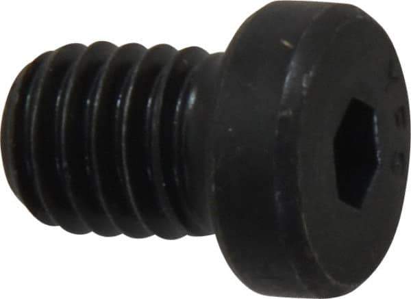 Value Collection - 3/8-16 UNC Hex Socket Drive, Low Socket Cap Screw - Alloy Steel, Black Oxide Finish, Fully Threaded, 1/2" Length Under Head - Eagle Tool & Supply