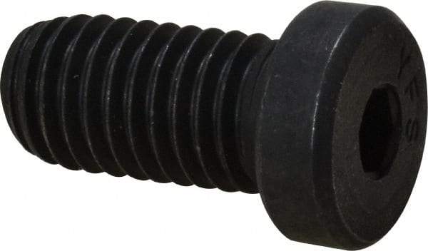 Value Collection - 1/2-13 UNC Hex Socket Drive, Low Socket Cap Screw - Alloy Steel, Black Oxide Finish, Fully Threaded, 1" Length Under Head - Eagle Tool & Supply