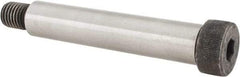 Value Collection - 1" Shoulder Diam x 5" Shoulder Length, 3/4-10 UNC, Hex Socket Shoulder Screw - 4140 Alloy Steel, Uncoated, 5/8" Head Height x 1-5/16" Head Diam - Eagle Tool & Supply