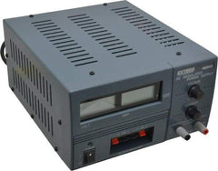 Extech - 0 to 3 Amp, 0 to 30 VDC, 115/220 VAC Output, Power Supply - 9-1/2 Inch Wide x 6 Inch Deep x 5.6 Inch High, 3 Digit, LCD Display - Eagle Tool & Supply