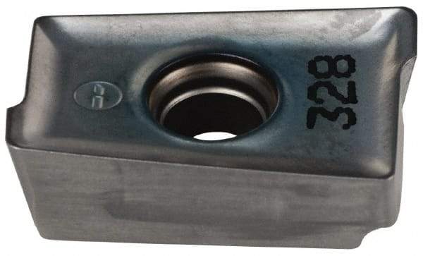 Iscar - 3M AXKT2006 Grade IC328 Carbide Milling Insert - TiCN Finish, 0.2677" Thick, 1mm Corner Radius - Eagle Tool & Supply