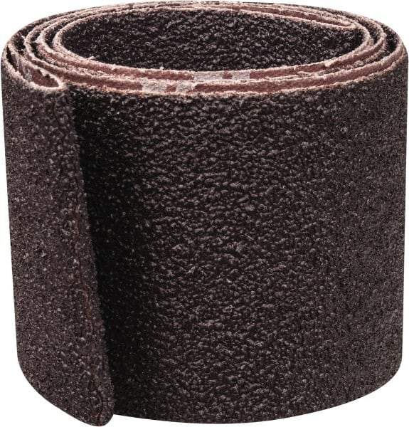 Norton - 2-1/2" Wide x 60" OAL, 36 Grit, Aluminum Oxide Abrasive Belt - Aluminum Oxide, Very Coarse, Coated, X Weighted Cloth Backing, Series R228 - Eagle Tool & Supply