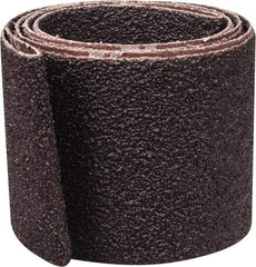 Norton - 2-1/2" Wide x 60" OAL, 36 Grit, Aluminum Oxide Abrasive Belt - Aluminum Oxide, Very Coarse, Coated, X Weighted Cloth Backing, Series R228 - Eagle Tool & Supply