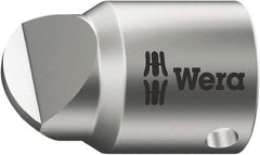 Wera - 1/4" Drive, #12 Point, Standard Slotted Screwdriver Socket - #12 Point - Eagle Tool & Supply