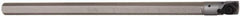 Kennametal - 0.44" Min Bore Diam, 3" OAL, 5/16" Shank Diam, L-MNE Indexable Boring Bar - N.1L Insert, Clamp Holding Method - Eagle Tool & Supply
