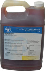 Master Fluid Solutions - Trim E906, 1 Gal Bottle Cutting & Grinding Fluid - Water Soluble, For Gear Hobbing, Heavy-Duty Broaching, Machining, Surface/Pocket/Thread Milling - Eagle Tool & Supply