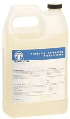 Master Fluid Solutions - Trim SC536, 1 Gal Bottle Cutting & Grinding Fluid - Semisynthetic, For Drilling, Reaming, Tapping - Eagle Tool & Supply