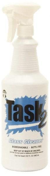 Master Fluid Solutions - 32 oz Bottle Glass Cleaner - 1 Oz. Water Based Cleaning Agent Glass Cleaner - Eagle Tool & Supply
