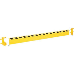 Vestil - 96' Long x 8" High, Rail System Channel Guard - 95 Lb - Eagle Tool & Supply