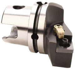 Kennametal - Right Hand Cut, Size KM80, SN.. Insert Compatiblity, External Modular Turning & Profiling Cutting Unit Head - 48mm Ctr to Cutting Edge, 70mm Head Length, Through Coolant, Series Kenloc - Eagle Tool & Supply