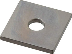 Mitutoyo - 0.102" Square Steel Gage Block - Accuracy Grade 0, Includes Certificate of Inspection - Eagle Tool & Supply