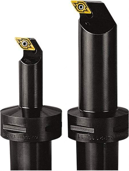Seco - Left Hand Cut, Size C4, DNMU 1104 Insert Compatiblity, Internal Modular Turning & Profiling Cutting Unit Head - 17mm Ctr to Cutting Edge, 90mm Head Length, Series Seco-Capto - Eagle Tool & Supply