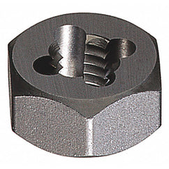 ‎3/8-16 377 Carbon Steel Hexagon Rethreading Die - Eagle Tool & Supply