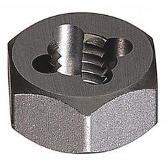 ‎1/4-28 377 Carbon Steel Hexagon Rethreading Die - Eagle Tool & Supply