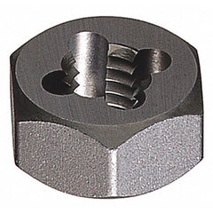 ‎3/4-14 NPT 377 Carbon Steel Hexagon Rethreading Die - Exact Industrial Supply