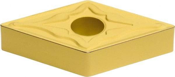 Sumitomo - DNMG433 EUX Grade AC820P Carbide Turning Insert - Al2O3 Finish, 55° Diamond, 1/2" Inscr Circle, 3/16" Thick, 3/64" Corner Radius - Eagle Tool & Supply