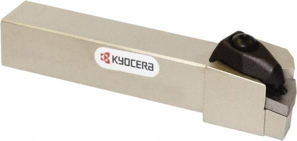 Kyocera - DWLN, Left Hand Cut, 95° Lead Angle, 3/4" Shank Height x 3/4" Shank Width, Negative Rake Indexable Turning Toolholder - 4-1/2" OAL, WN_G33, WN_M33 Insert Compatibility, Series DWLN - Eagle Tool & Supply