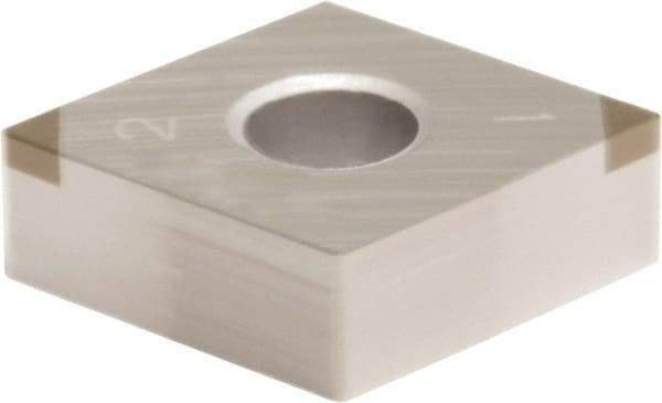 Sumitomo - 2NU-CNGA432 Grade BN7500 PCBN Turning Insert - Uncoated, 80° Diamond, 1/2" Inscr Circle, 3/16" Thick, 1/32" Corner Radius - Eagle Tool & Supply