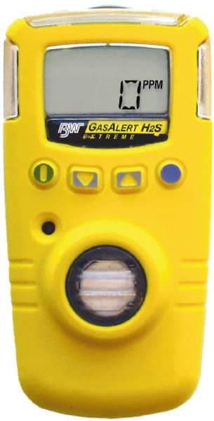 BW Technologies by Honeywell - Visual, Vibration & Audible Alarm, LCD Display, Single Gas Detector - Monitors Carbon Monoxide, -30 to 50°C Working Temp - Eagle Tool & Supply
