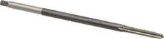 Kennametal - 1/4-20 UNC 4 Flute H3 Bright Finish High Speed Steel Hand Extension Tap - Plug Chamfer, 6" OAL, 2B/3B Class of Fit - Exact Industrial Supply