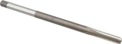 Kennametal - 5/16-18 UNC 4 Flute H3 Bright Finish High Speed Steel Hand Extension Tap - Bottoming Chamfer, 6" OAL, 2B/3B Class of Fit - Eagle Tool & Supply
