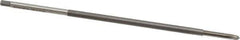 Kennametal - #8-32 UNC 2 Flute H3 Bright Finish High Speed Steel Spiral Point Extension Tap - Plug Chamfer, 6" OAL, 2B/3B Class of Fit - Exact Industrial Supply