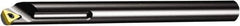 Sandvik Coromant - 9mm Min Bore Diam, 100mm OAL, 8mm Shank Diam, A..STUCR/L Indexable Boring Bar - Screw-On Holding Method - Eagle Tool & Supply