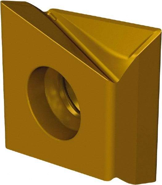 Seco - XNHQ170716 M13 Grade F40M Carbide Milling Insert - TiAlN/TiN Finish, 0.6693" Thick, 1/16" Corner Radius - Eagle Tool & Supply