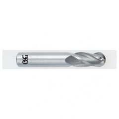9/64" Dia. - 2" OAL - Carbide - Ball End HP End Mill-4 FL - Eagle Tool & Supply