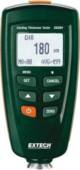 Extech - 19.69 to 49.21 mil Coating Thickness Gage - For Use with Ferrous/Nonferrous Bases - Eagle Tool & Supply