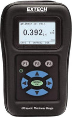 Extech - 0.02" to 20" Measurement, 0.001" Resolution Electronic Thickness Gage - Eagle Tool & Supply