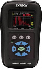 Extech - 0.02" to 20" Measurement, 0.001" Resolution Electronic Thickness Gage - Eagle Tool & Supply