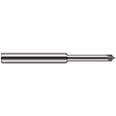 Harvey Tool - Corner Rounding End Mills; Material: Solid Carbide ; Single or Double End: Single ; Radius (mm): 0.80 ; Radius (Inch): 1/32 ; Radius (Decimal Inch): 0.0310 ; Mill Diameter (Inch): 3/32 - Exact Industrial Supply