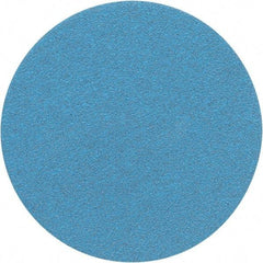 Porter-Cable - 6" Diam, 120 Grit Zirconia Alumina Adhesive PSA Disc - Fine Grade, Tan, C Weighted Backing, Flexible, 13,000 Max RPM - Eagle Tool & Supply