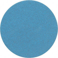 Porter-Cable - 6" Diam, 220 Grit Zirconia Alumina Adhesive PSA Disc - Very Fine Grade, Tan, C Weighted Backing, Flexible, 13,000 Max RPM - Eagle Tool & Supply