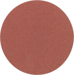 Porter-Cable - 5" Diam, 120 Grit Aluminum Oxide Adhesive PSA Disc - Fine Grade, Tan, C Weighted Backing, Flexible, 13,000 Max RPM - Eagle Tool & Supply
