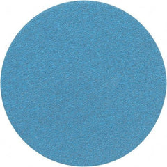 Porter-Cable - 5" Diam, 40 Grit Zirconia Alumina Adhesive PSA Disc - Coarse Grade, Tan, C Weighted Backing, Flexible, 13,000 Max RPM - Eagle Tool & Supply