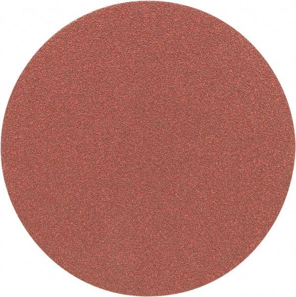 Porter-Cable - 5" Diam, 120 Grit Aluminum Oxide Adhesive PSA Disc - Fine Grade, Tan, C Weighted Backing, Flexible, 13,000 Max RPM - Eagle Tool & Supply