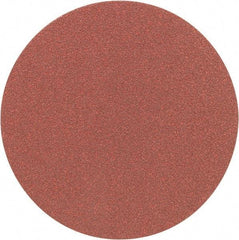 Porter-Cable - 5" Diam, 100 Grit Aluminum Oxide Adhesive PSA Disc - Fine Grade, Tan, C Weighted Backing, Flexible, 13,000 Max RPM - Eagle Tool & Supply
