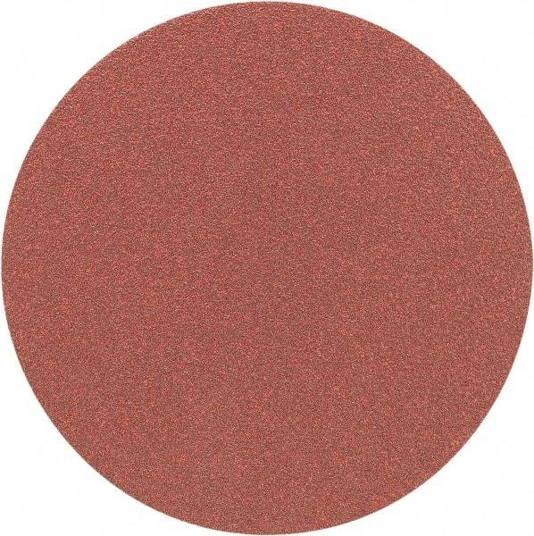 Porter-Cable - 5" Diam, 180 Grit Aluminum Oxide Adhesive PSA Disc - Very Fine Grade, Tan, C Weighted Backing, Flexible, 13,000 Max RPM - Eagle Tool & Supply