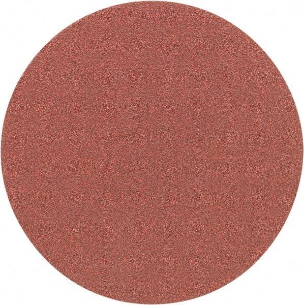 Porter-Cable - 5" Diam, 180 Grit Aluminum Oxide Adhesive PSA Disc - Very Fine Grade, Tan, C Weighted Backing, Flexible, 13,000 Max RPM - Eagle Tool & Supply