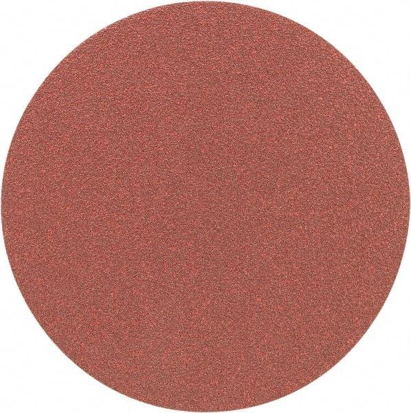 Porter-Cable - 5" Diam, 180 Grit Aluminum Oxide Adhesive PSA Disc - Very Fine Grade, Tan, C Weighted Backing, Flexible, 13,000 Max RPM - Eagle Tool & Supply