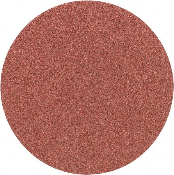 Porter-Cable - 5" Diam, 60 Grit Aluminum Oxide Adhesive PSA Disc - Medium Grade, Tan, C Weighted Backing, Flexible, 13,000 Max RPM - Eagle Tool & Supply