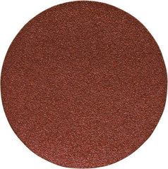 Porter-Cable - 6" Diam, 40 Grit Aluminum Oxide Adhesive PSA Disc - Coarse Grade, Tan, C Weighted Backing, Flexible, 13,000 Max RPM - Eagle Tool & Supply