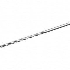 Kennametal - 5.5mm 135° 2-Flute Solid Carbide Extra Length Drill Bit - Eagle Tool & Supply
