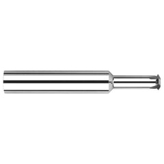 Single Profile Thread Mill: 1/2-12 to 1/2-32, 12 to 32 TPI, Internal & External, 4 Flutes, Solid Carbide 0.388″ Cut Dia, 1/2″ Shank Dia, 3″ OAL, Bright/Uncoated