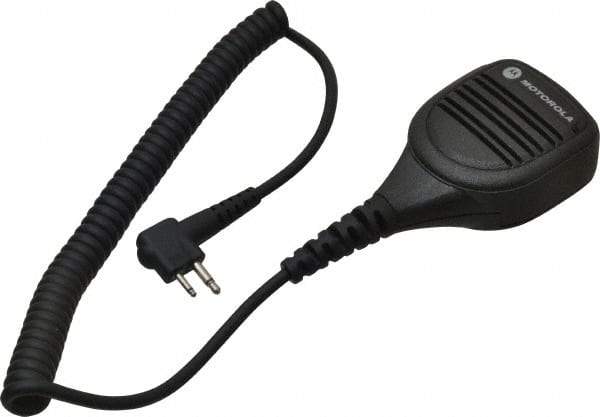Motorola - Two Way Radio Remote Speaker Microphone - Use with PR400 Two-Way Radios - Eagle Tool & Supply