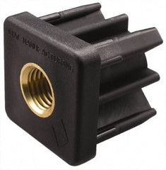 Gibraltar - 1-1/2" Tube, 5/8-11 Thread, 1,000 Lb Capacity, Square Tube End - 0.12" Tube Wall, 1-1/2" Square - Eagle Tool & Supply