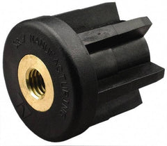 Gibraltar - 1-1/2" Tube, 5/8-11 Thread, 1,000 Lb Capacity, Round Tube End - 0.065" Tube Wall - Eagle Tool & Supply
