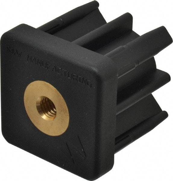 Gibraltar - 2" Tube, 3/8-16 Thread, 1,800 Lb Capacity, Square Tube End - 0.109/0.12" Tube Wall, 2" Square - Eagle Tool & Supply